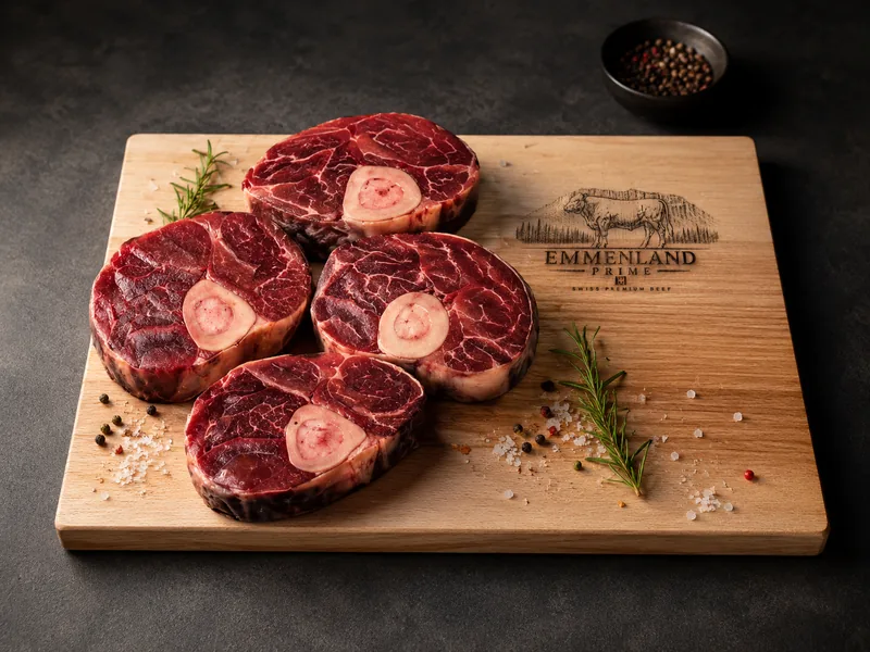 Rinds Haxen – Dry Aged Beef aus dem Emmental